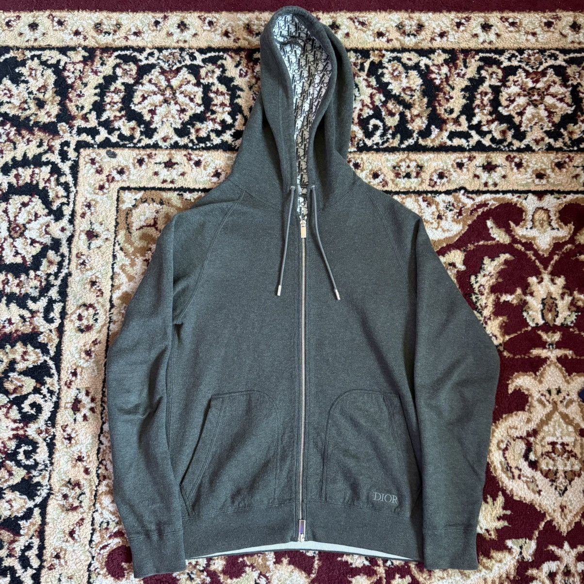 Dior Dior Homme Embroidered Bee Zip Up Hoodie Japan Exclusive