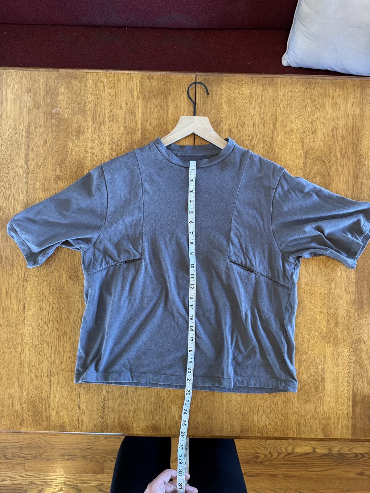 _J.L-A.L_ Grey Zipper Tee Size US S / EU 44-46 / 1 - 6 Thumbnail