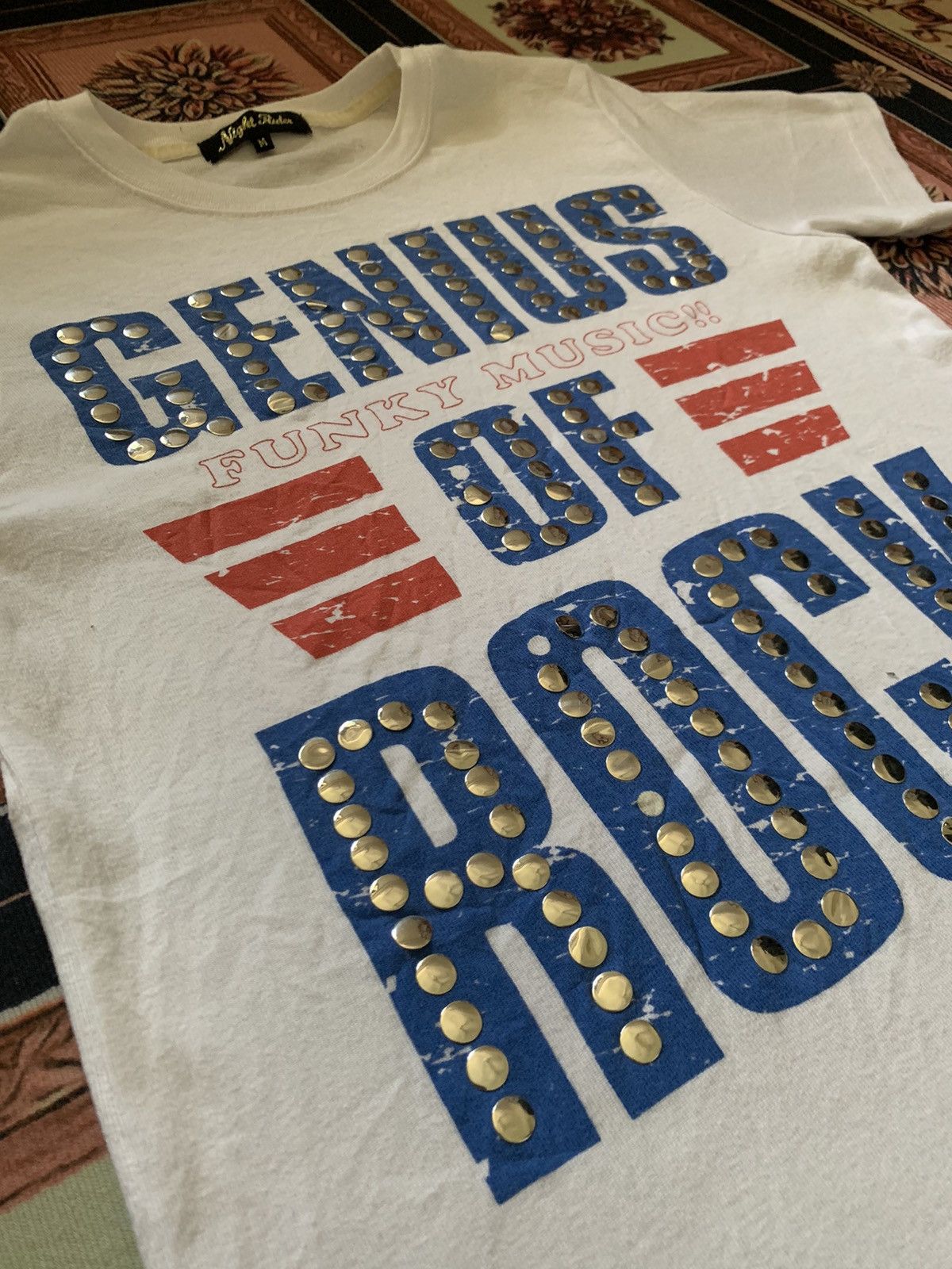 Japanese Brand Genius Of Rock Tee Size US S / EU 44-46 / 1 - 2 Thumbnail