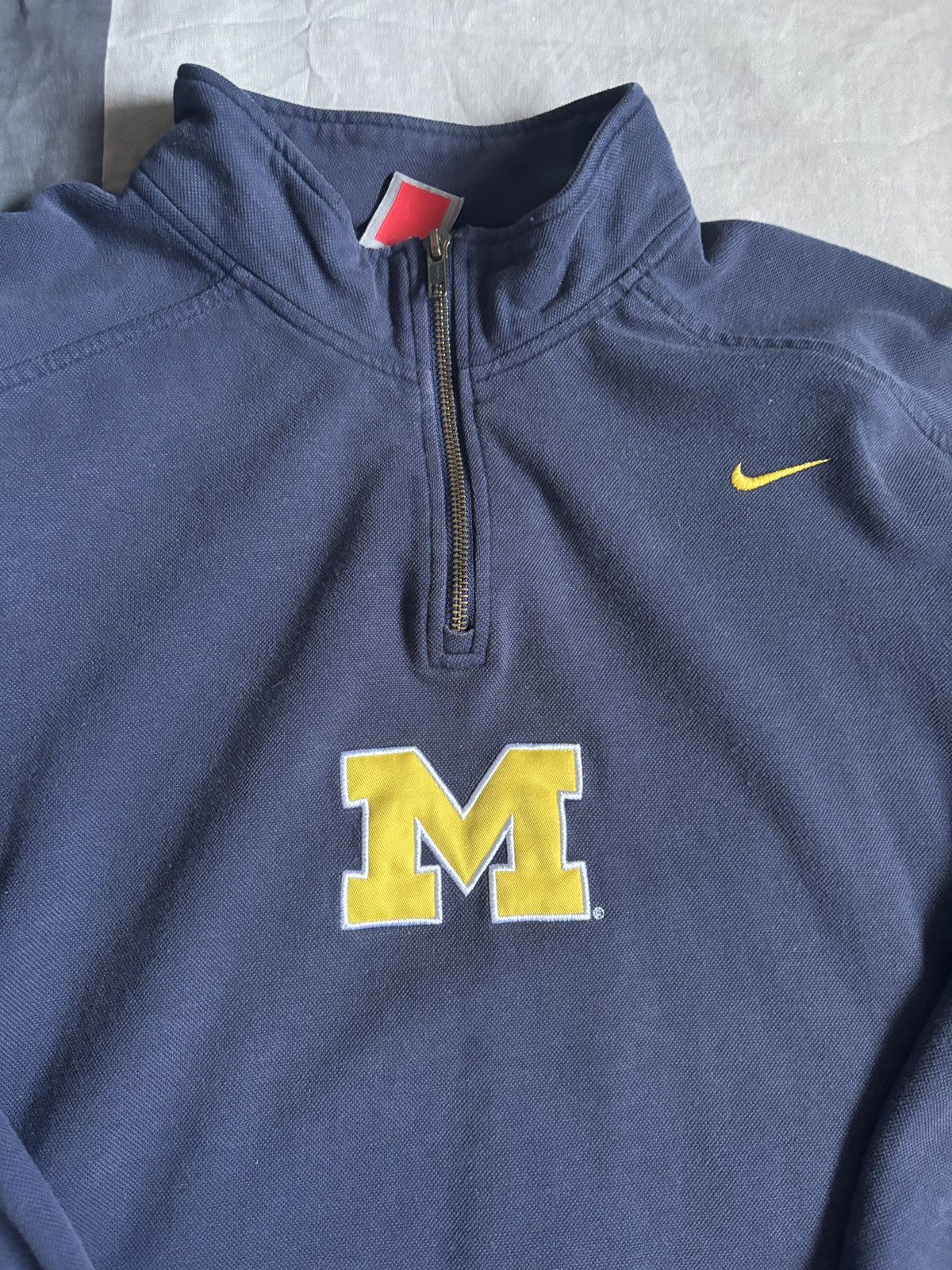 Nike University of Michigan quarter zip Size US L / EU 52-54 / 3 - 2 Thumbnail