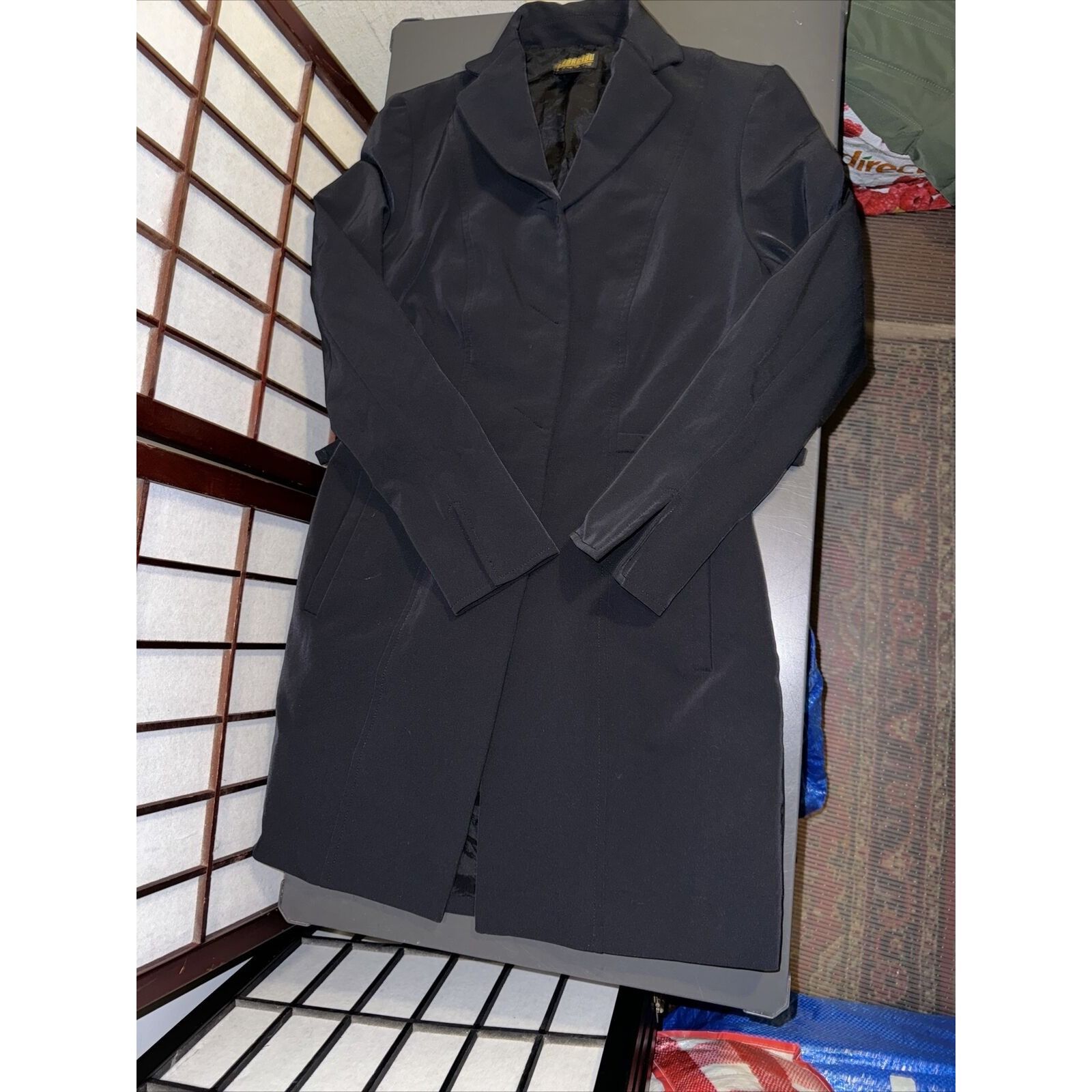 Other Georgiou Studio Black Women Long Jacket size 0 MISSING HARDW Size XS / US 0-2 / IT 36-38 - 19 Thumbnail