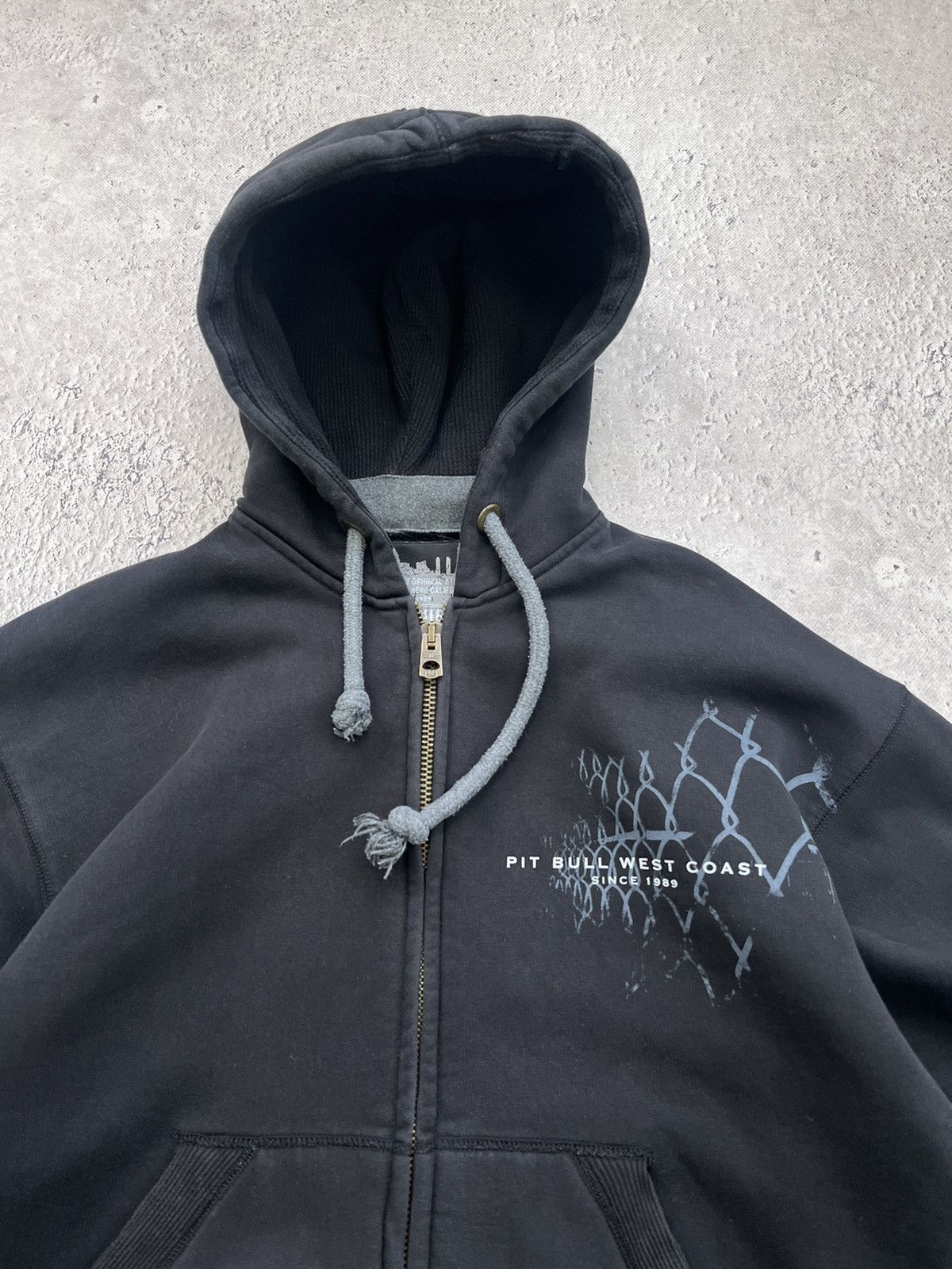 Vintage 100% Hardcore Overprint Hoodie Zip Y2K Vintage Size US M / EU 48-50 / 2 - 4 Thumbnail