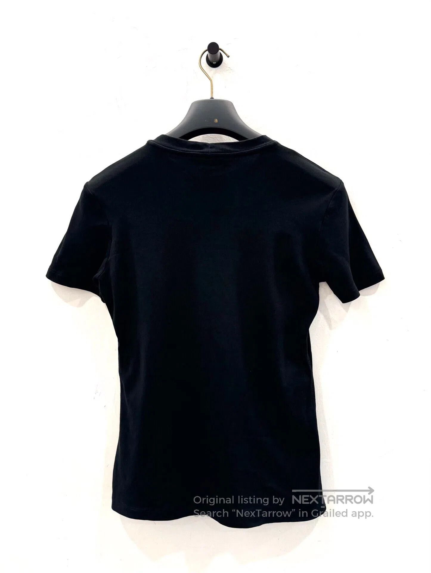 Louis Vuitton Louis Vuitton Black White Logo Short Sleeve Tee. Size S / US 4 / IT 40 - 3 Thumbnail
