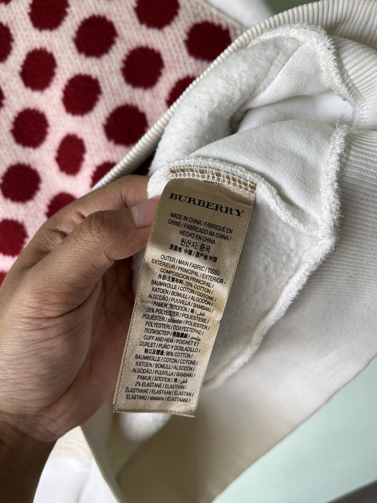 Burberry Burberry London Wool Swetshirt Size M / US 6-8 / IT 42-44 - 4 Thumbnail