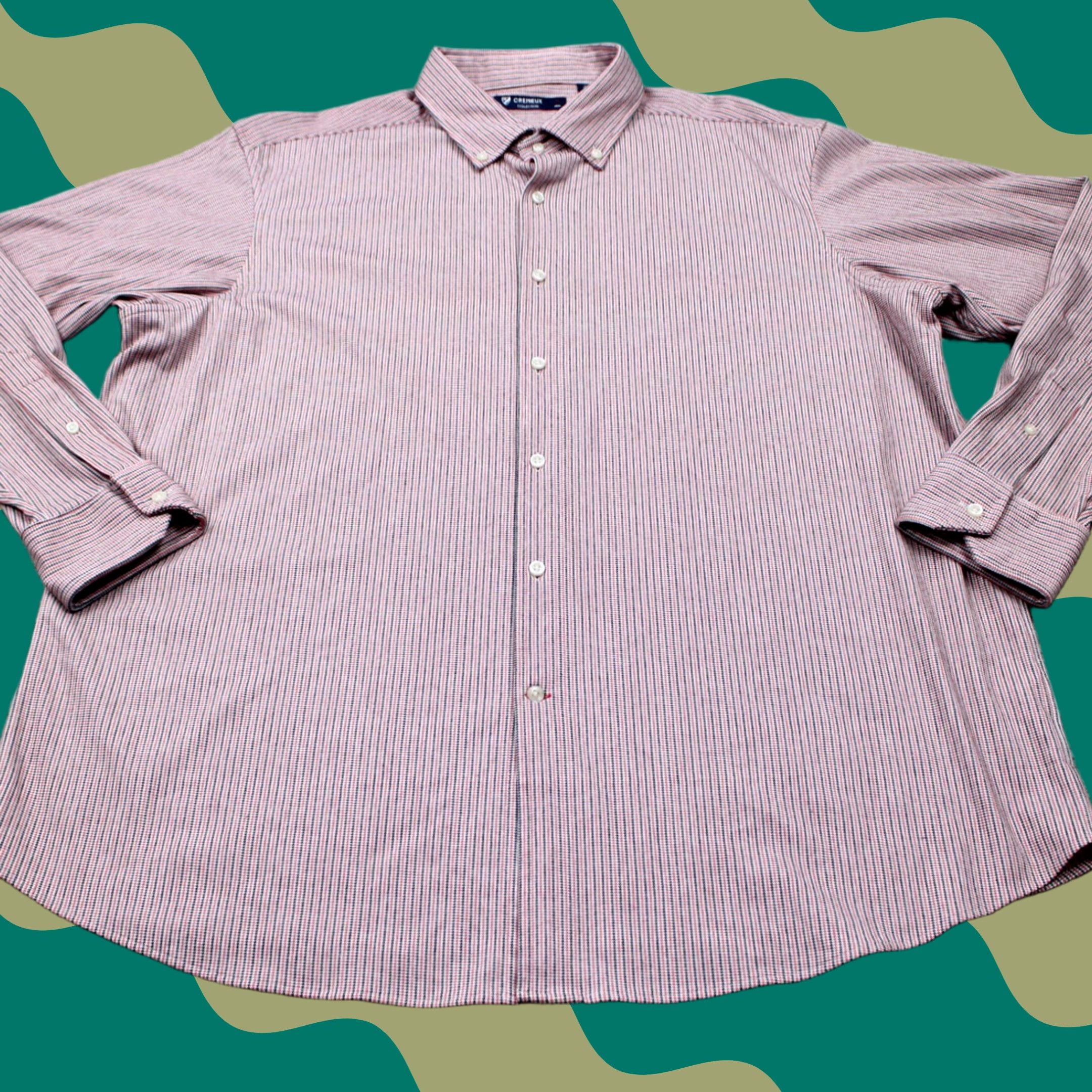 Cremieux Cremieux Shirt Men XL Red Checkered Cotton/Polyester Long Sleeve Button-Down Regular Fit Size US XL / EU 56 / 4 - 1 Thumbnail
