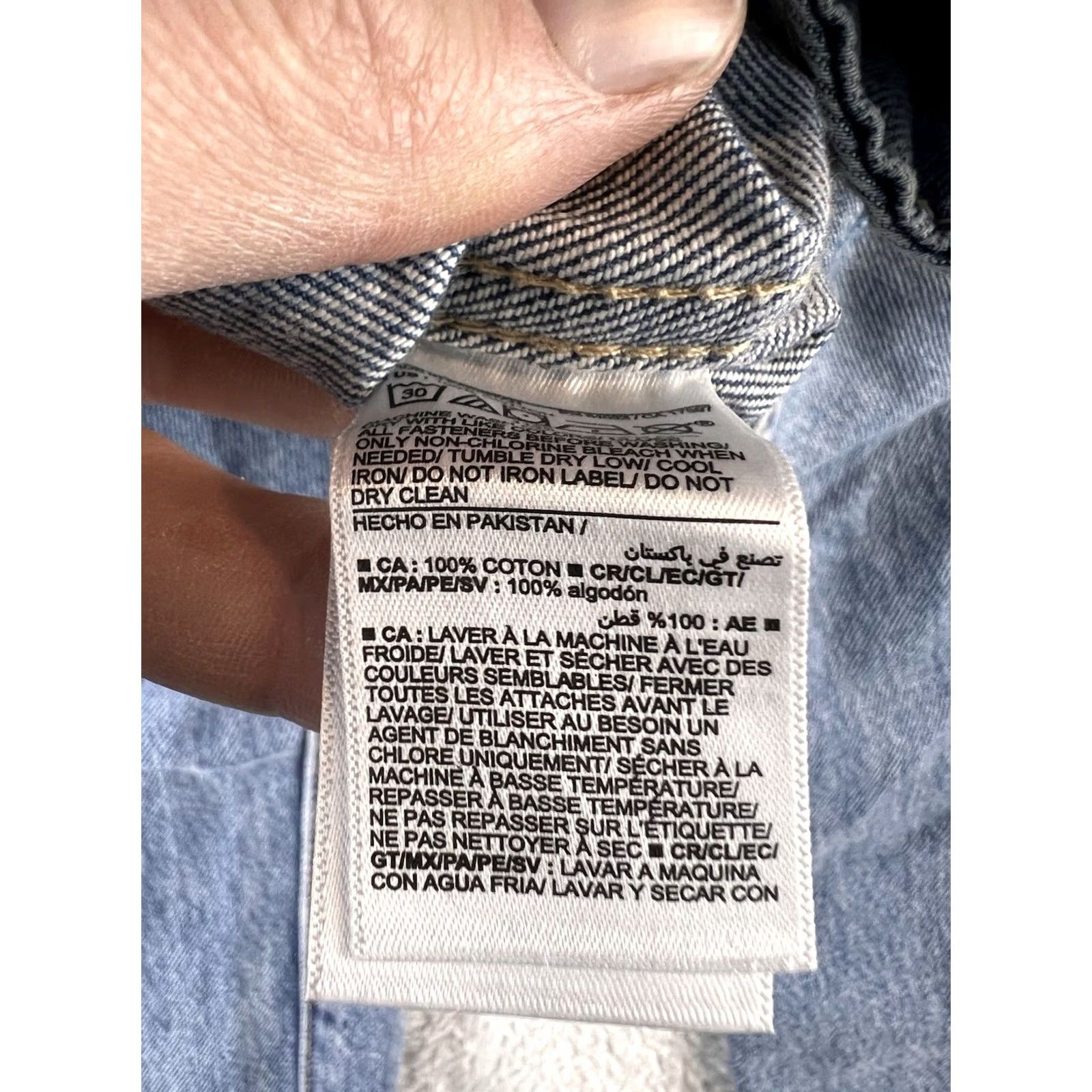 Old Navy VINTAGE Old Navy Jeans Womens 16 Wide-Leg High Rise 90s Grunge Skater Blue Jeans Size 38" / US 16 / IT 52 - 4 Thumbnail