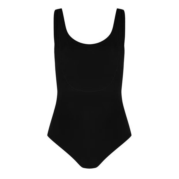Jil Sander o1g2r1mq1024 Logo Swimsuit in Black Size S / US 4 / IT 40 - 6 Thumbnail