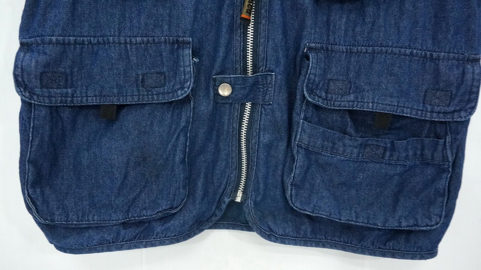 Japanese Brand NEPUCA Japan Light Denim Vest Size US S / EU 44-46 / 1 - 3 Thumbnail