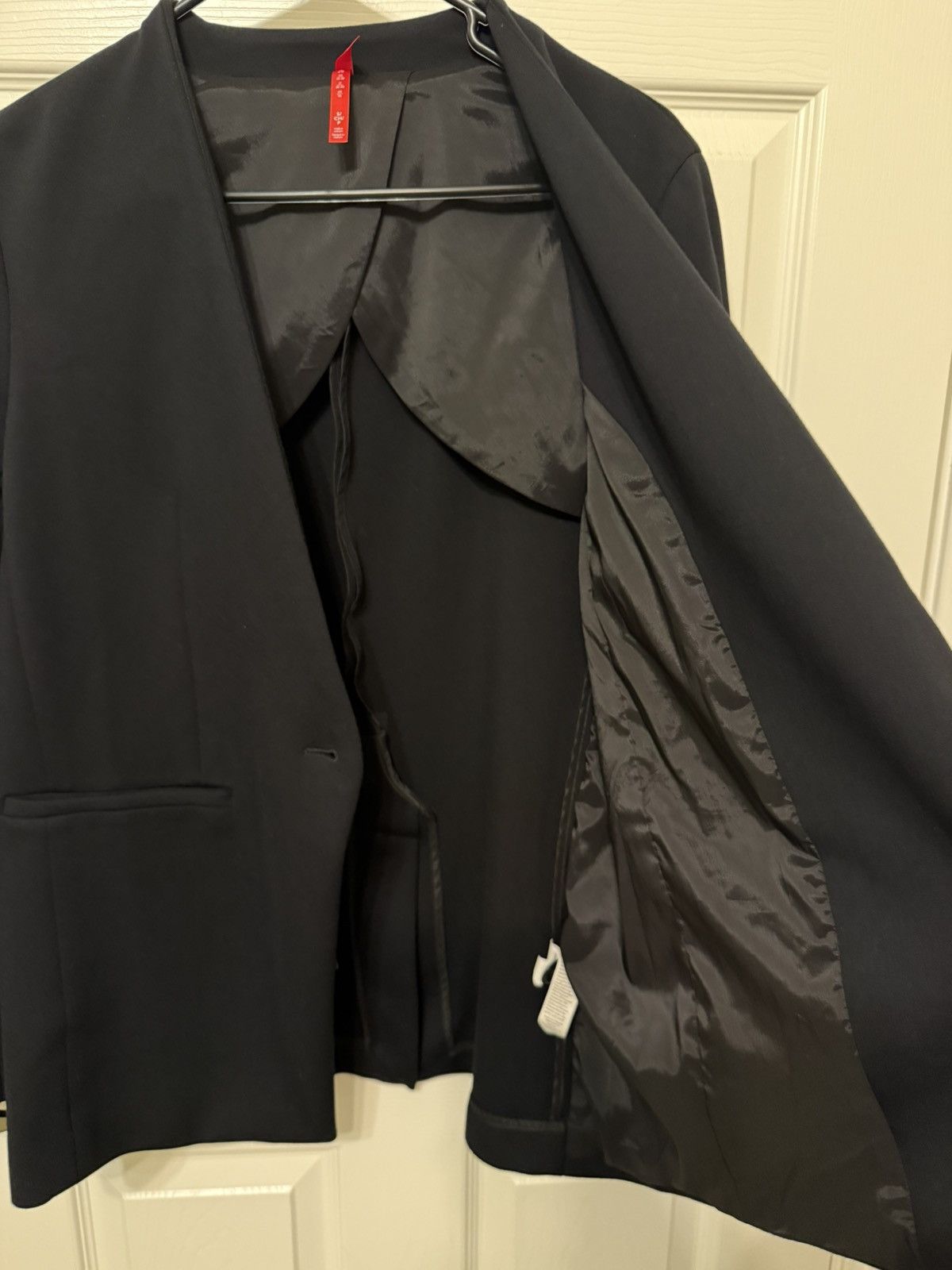 Spanx The Perfect Blazer Black Collarless Business Preppy Size S / US 4 / IT 40 - 7 Thumbnail