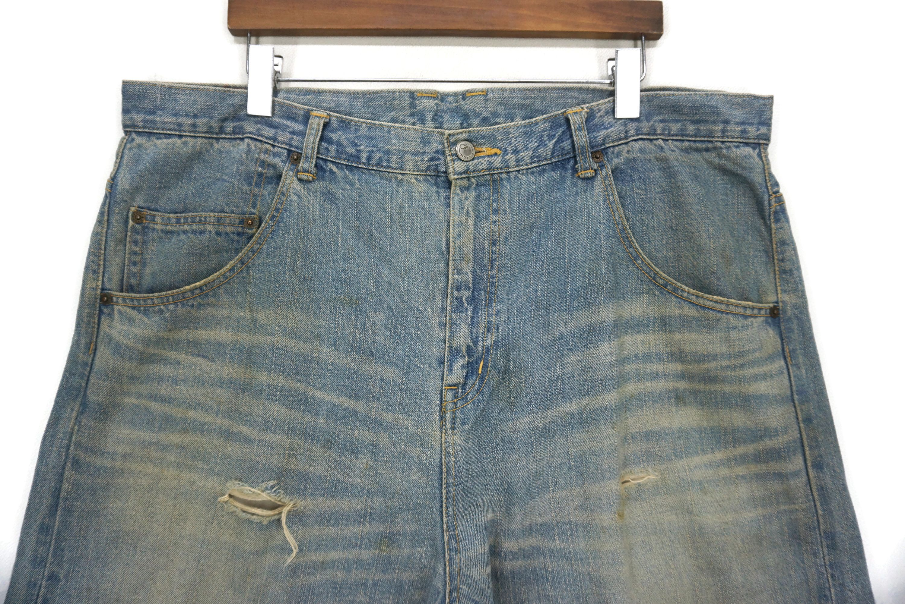 Japanese Brand Mackdaddy Selvedge Jeans fits W41xL33.5 Baggy Denim Size US 36 / EU 52 - 3 Thumbnail