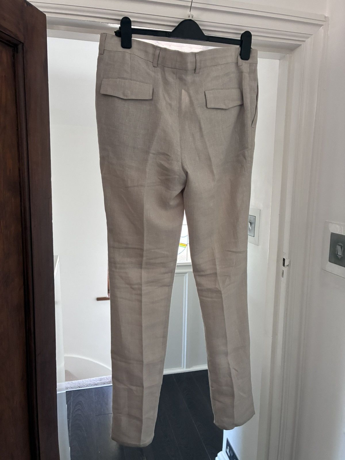 Brunello Cucinelli Brunello cucinelli linen drawstring trousers w32 size 48 Size US 32 / EU 48 - 6 Thumbnail