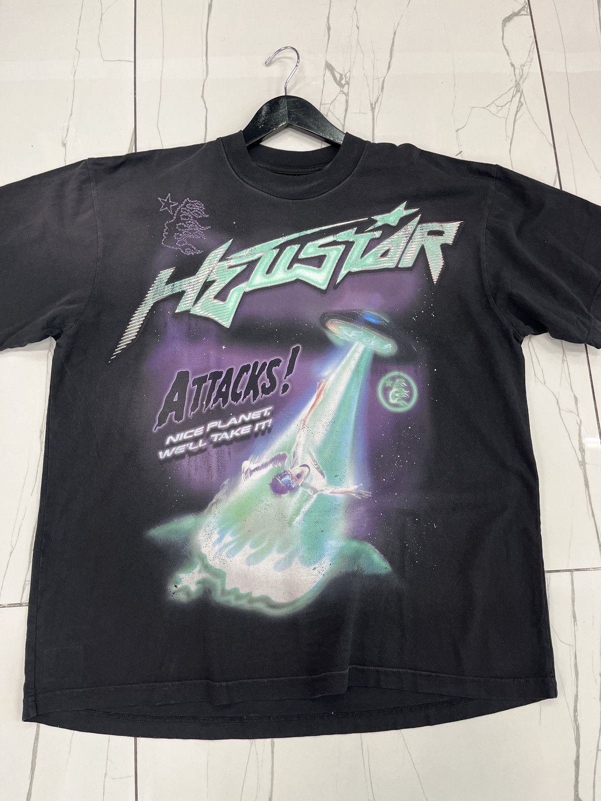 HELLSTAR Hellstar attacks tee | Grailed