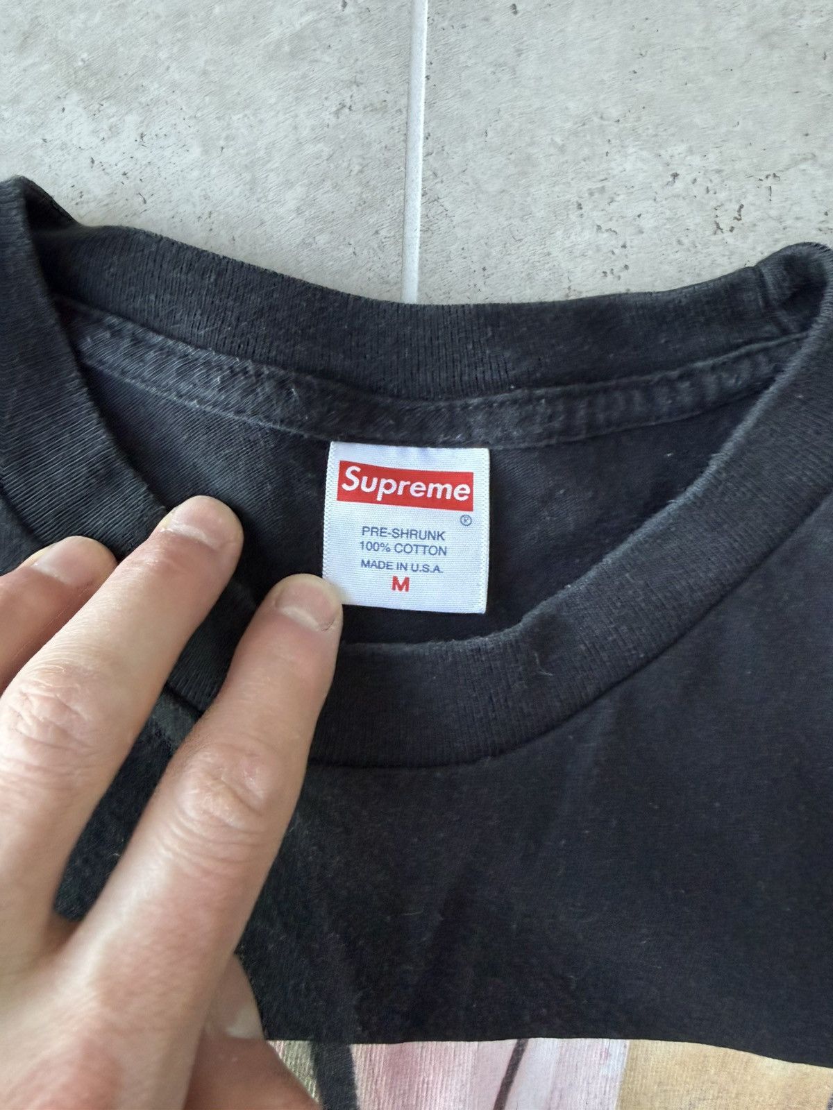 Supreme SS19 Supreme Model Tee Size US M / EU 48-50 / 2 - 4 Thumbnail
