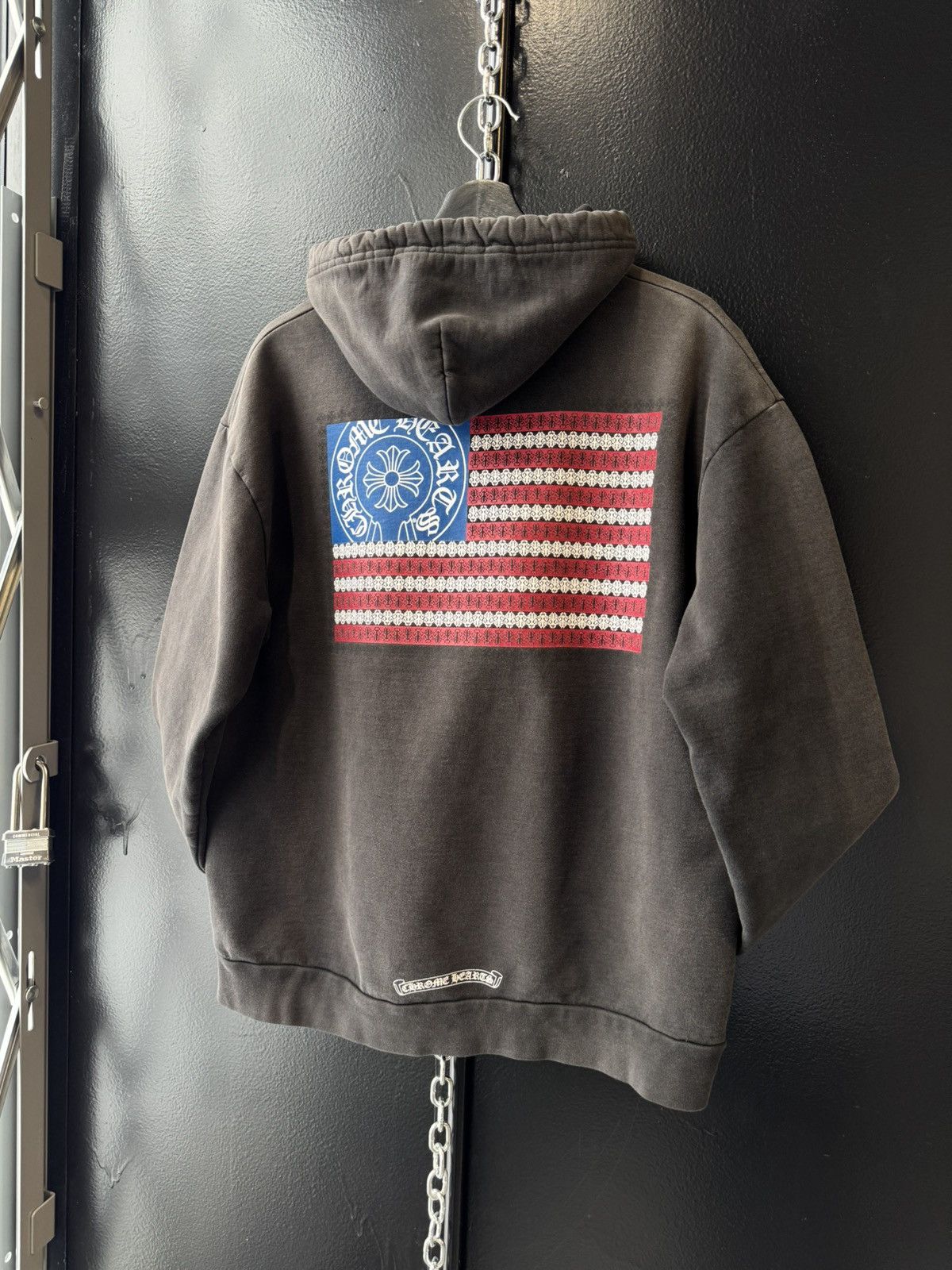 Chrome Hearts FADED Chrome Hearts USA Flag Hoodie Size US M / EU 48-50 / 2 - 2 Thumbnail
