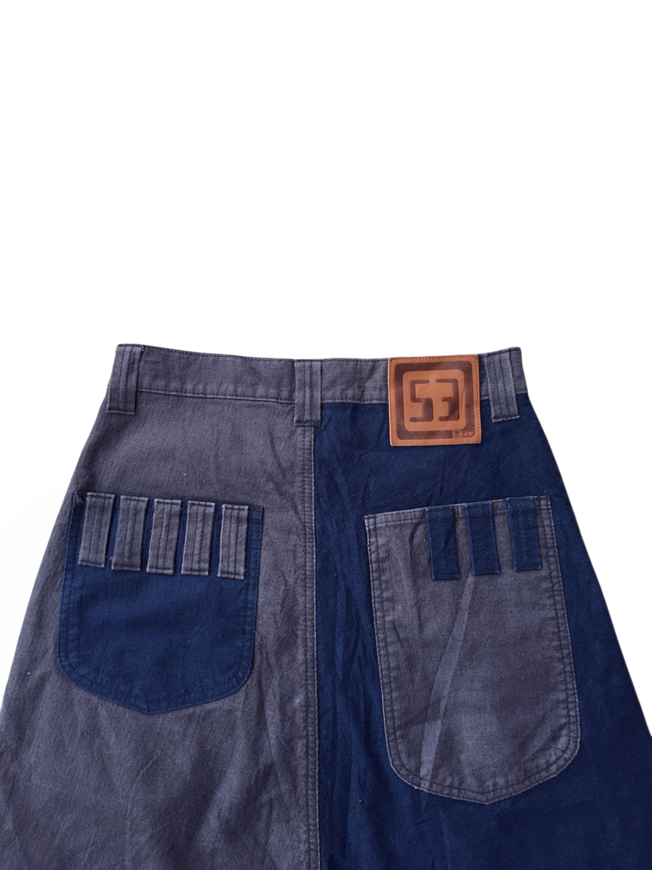 Japanese Brand Japanese 53 Fifth Crotch Dropped Pants Size US 29 - 6 Thumbnail