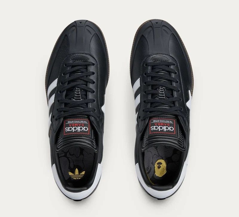 Bape Bape Adidas Samba Size ONE SIZE - 4 Thumbnail