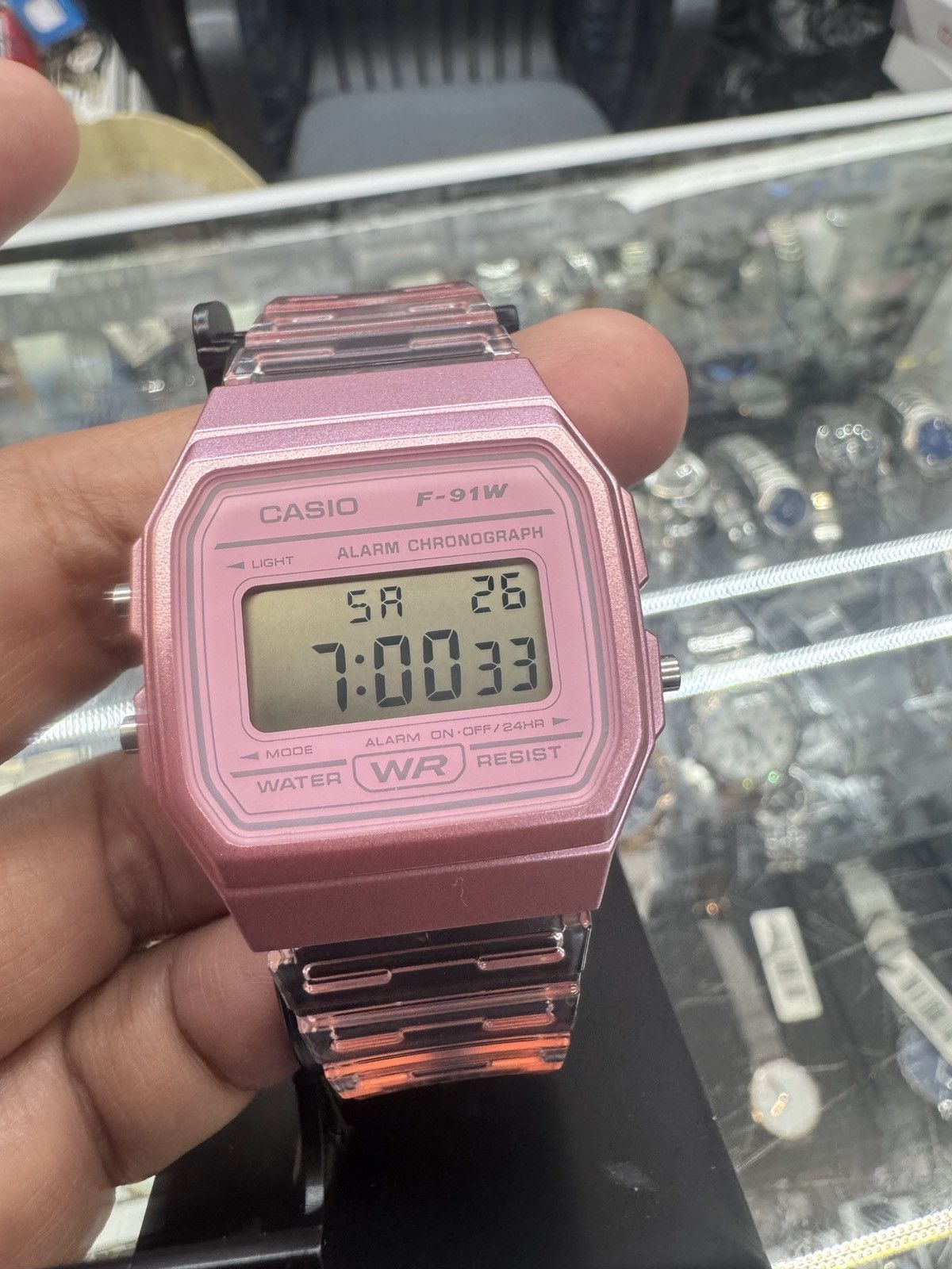Casio Casio Pink Watch Size ONE SIZE - 9 Thumbnail