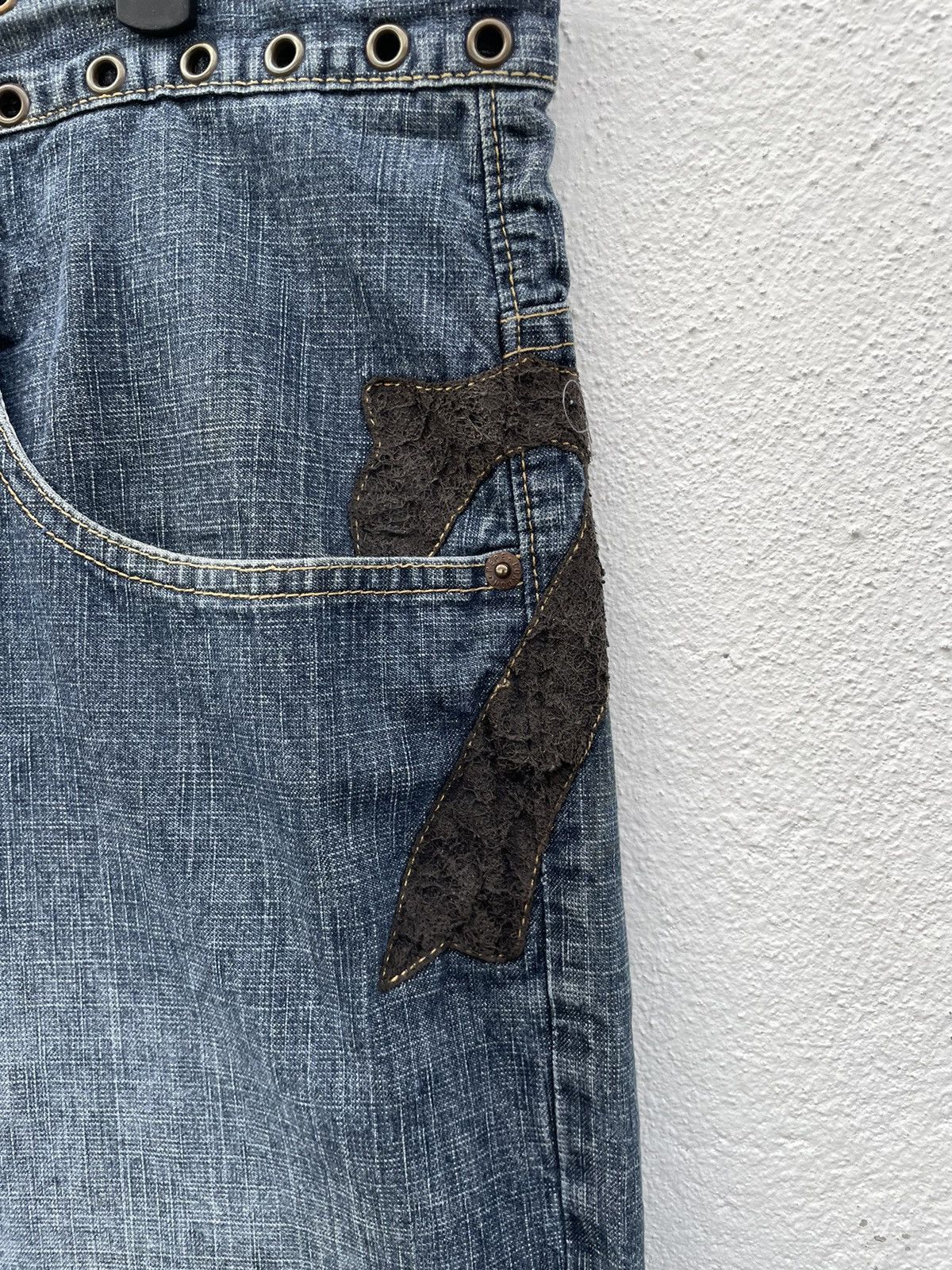 Pelle Pelle Vintage Y2K Pepe Baggy Jeans Size US 36 / EU 52 - 9 Thumbnail