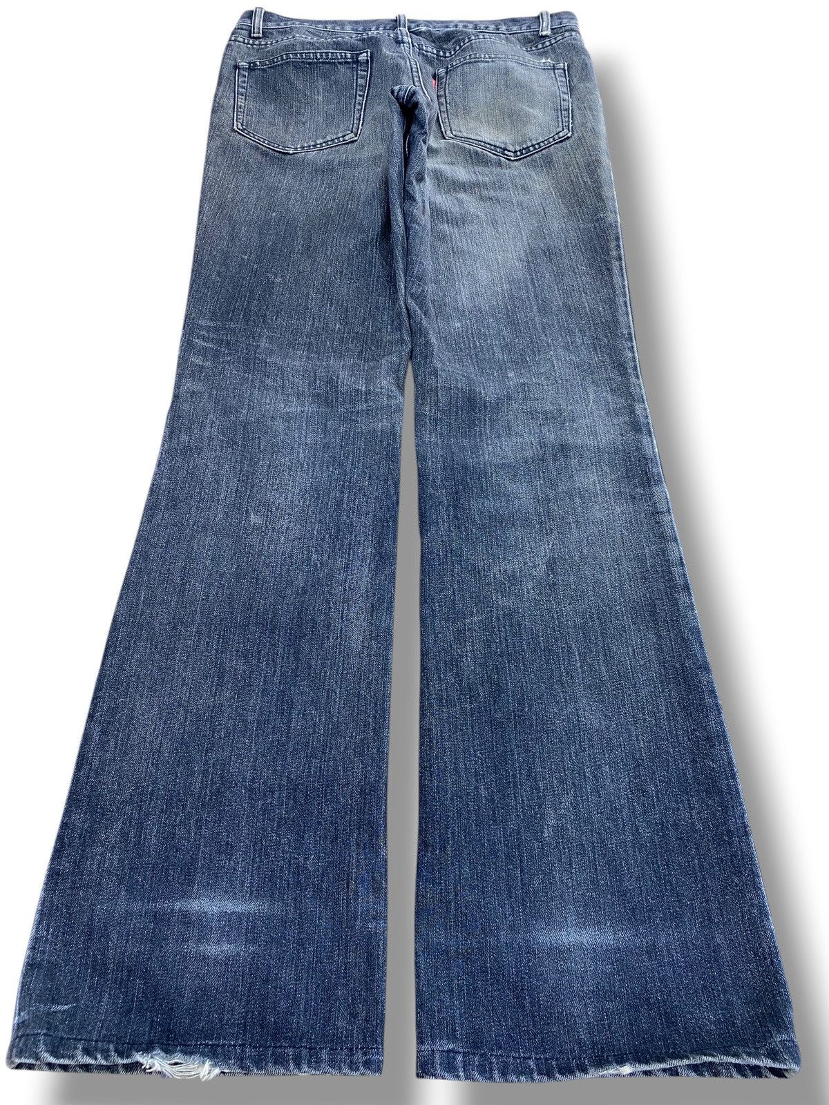 Tornado Mart Tornado Mart Blue Wash Style Flare Jeans Size US 32 / EU 48 - 3 Thumbnail