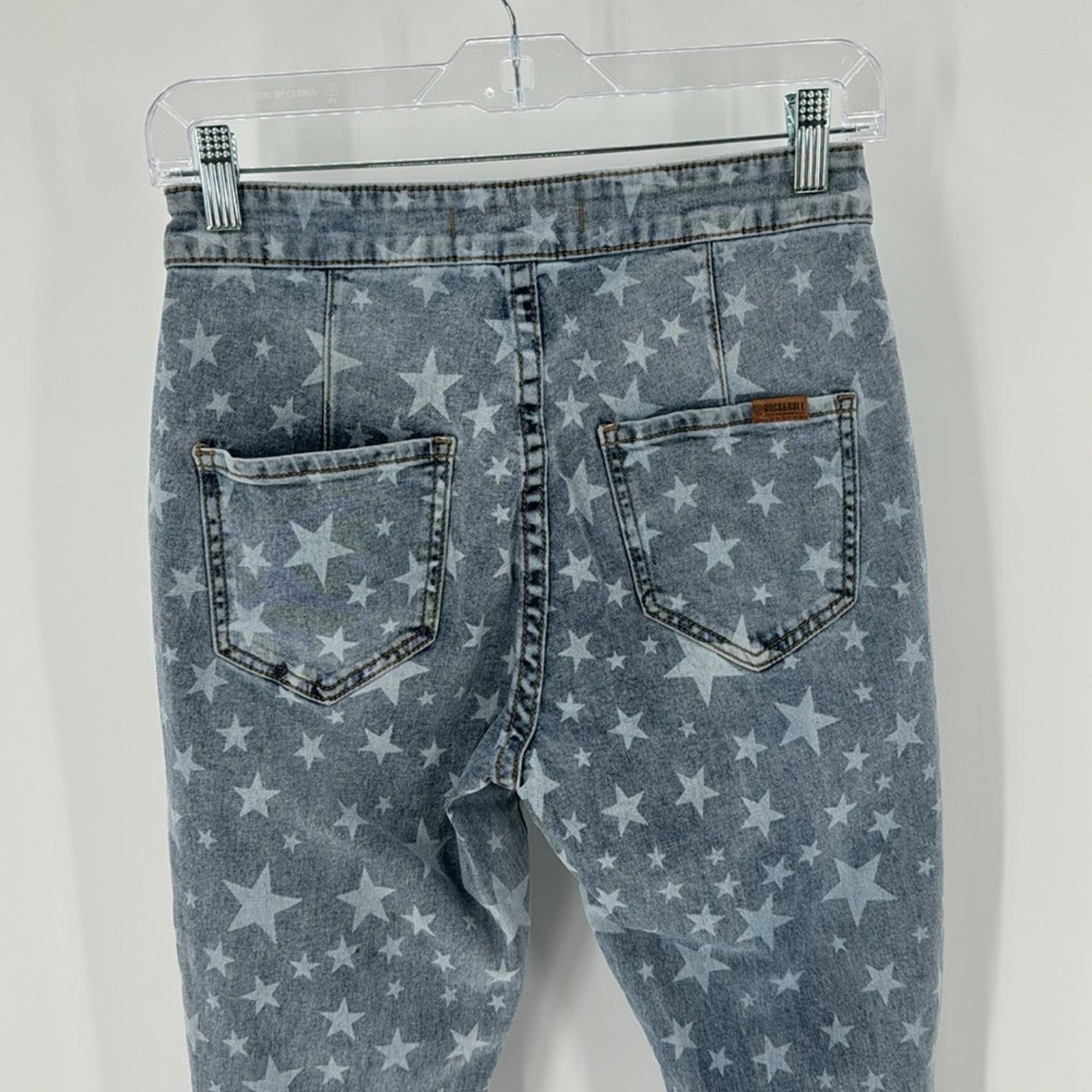 Other Rock & Roll Denim Star High Rise Bell-Bottom Jeans sz 27x34 Size 27" / US 4 / IT 40 - 4 Thumbnail