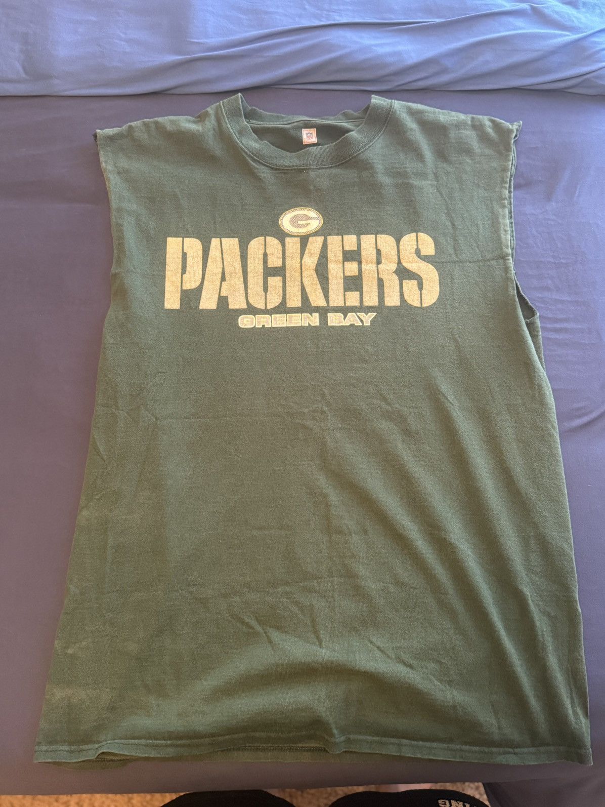 NFL Green Bay Packers sleeveless XL vintage Size US XL / EU 56 / 4 - 1 Thumbnail