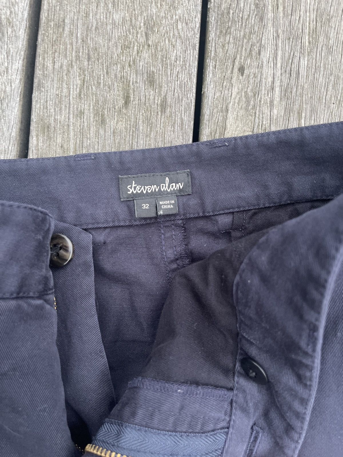 Steven Alan Steven Alan navy pants mens 32 Size US 32 / EU 48 - 3 Thumbnail