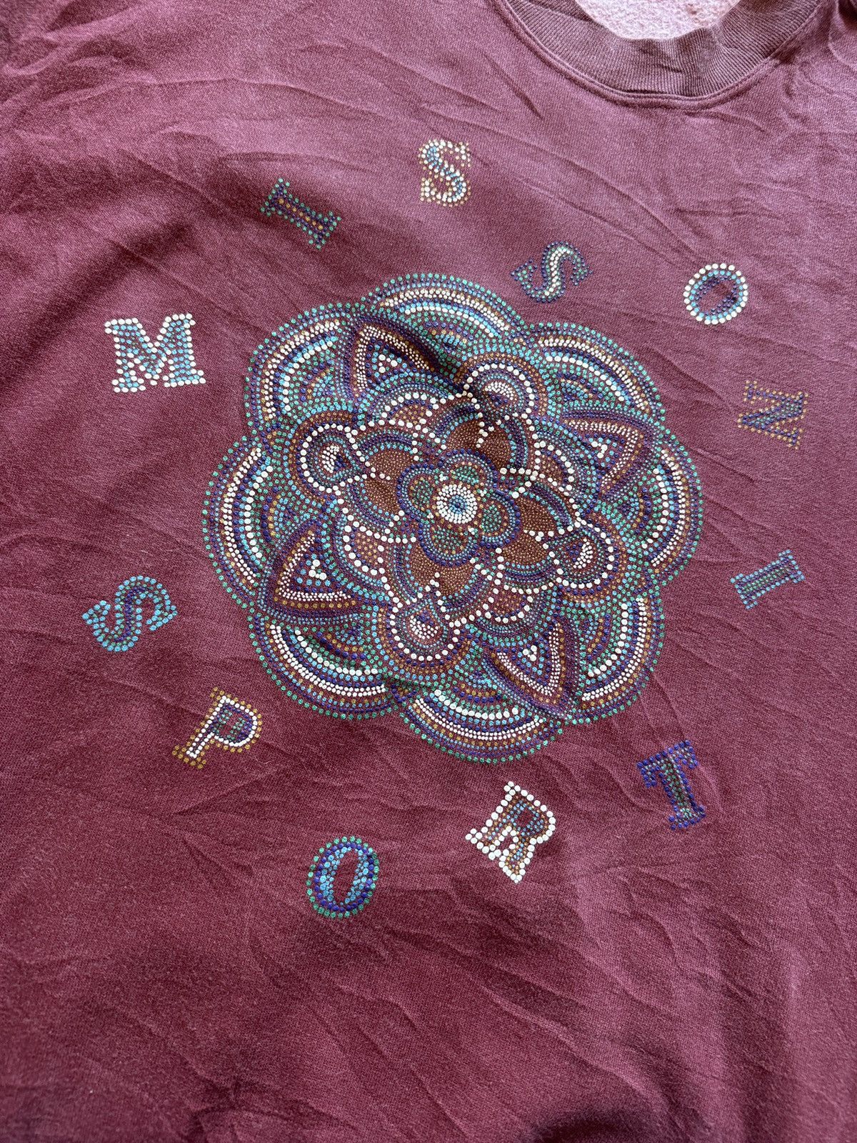 Missoni Vintage MISSONI SPORT Flower Logo Sweatshirt Italy Large Size US L / EU 52-54 / 3 - 2 Thumbnail