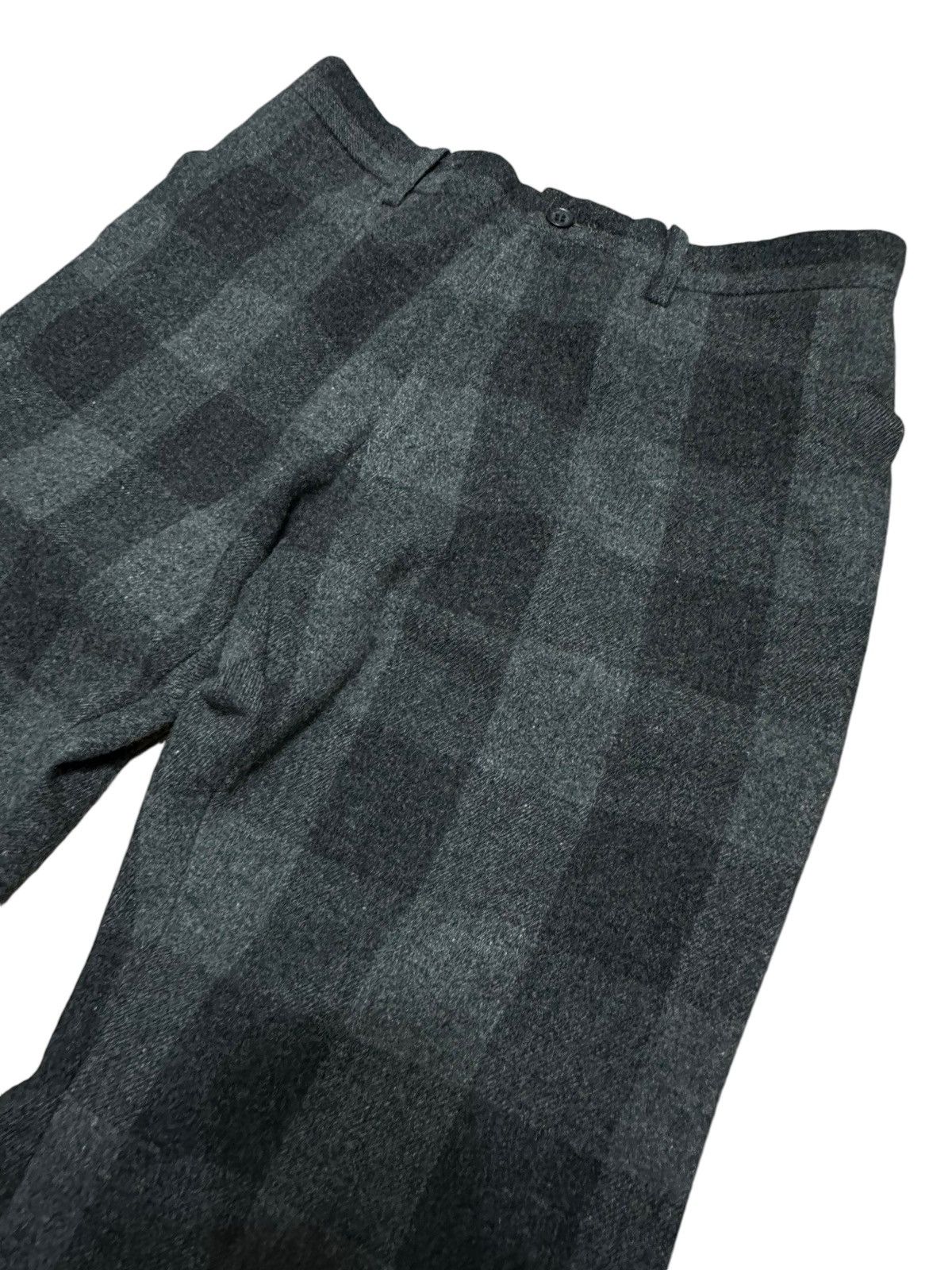 Japanese Brand × PPFM 🇯🇵 Vintage Japan PPFM Checked Gothic Punk Pants Size US 29 - 3 Thumbnail