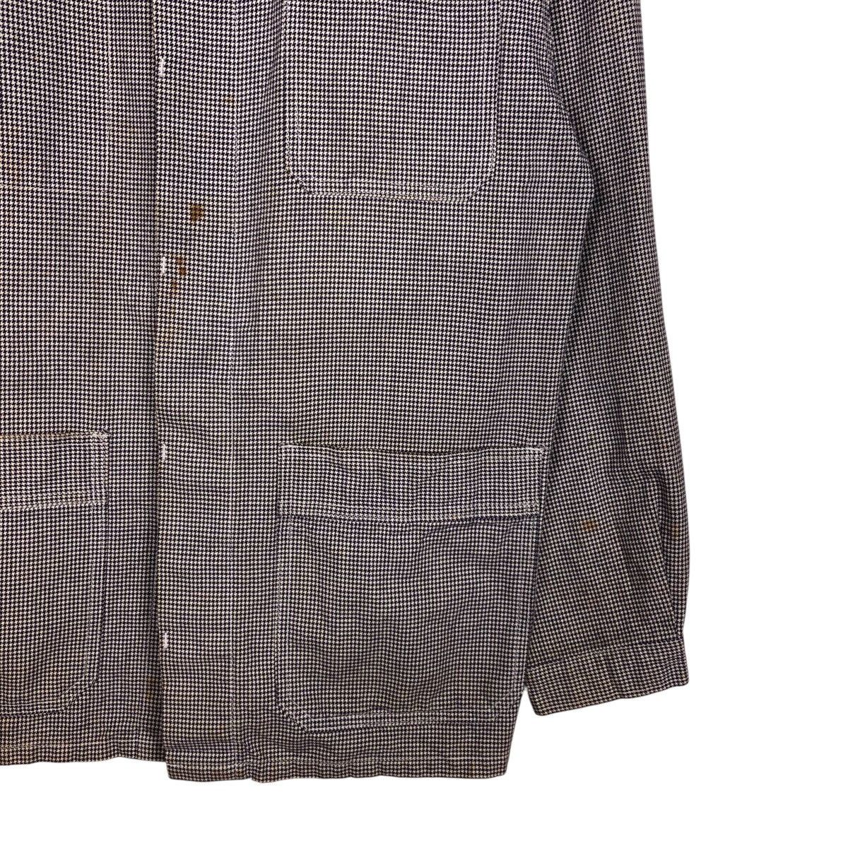 Vintage Vintage H.S.T. Equipment Uniform Houndstooth Coat Size US M / EU 48-50 / 2 - 6 Thumbnail