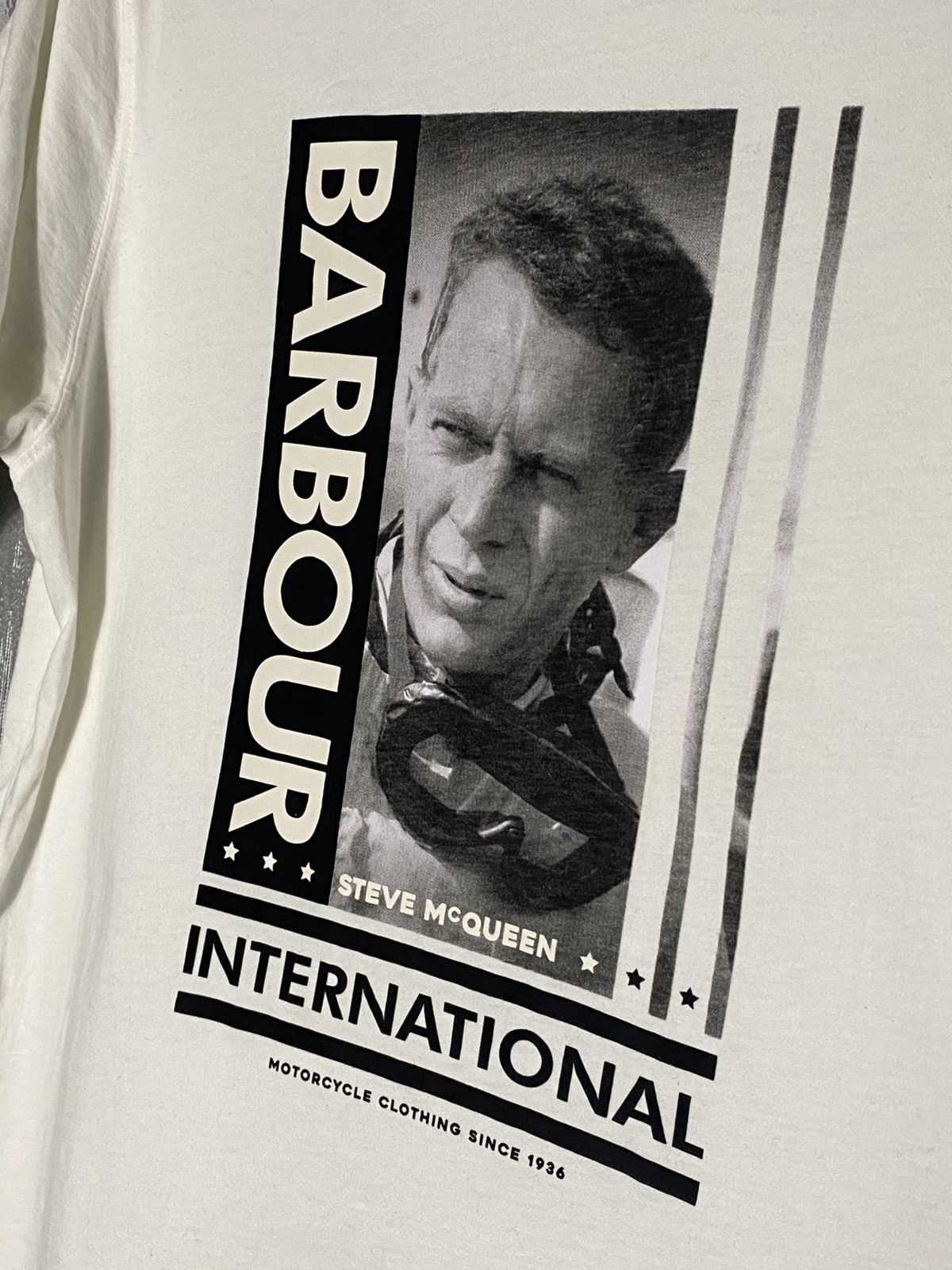 Barbour Barbour International Steve McQueen T Shirt Tee Size M Size US M / EU 48-50 / 2 - 2 Thumbnail