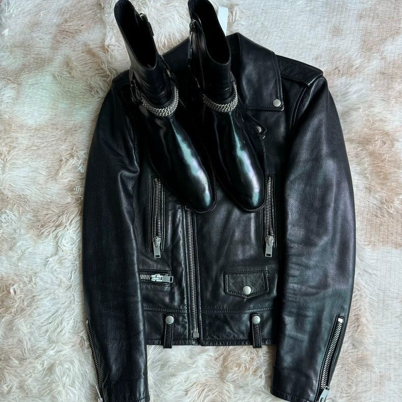 Saint Laurent Paris Saint Laurent 13FW L01 Leather Jacket- Size US M / EU 48-50 / 2 - 5 Thumbnail