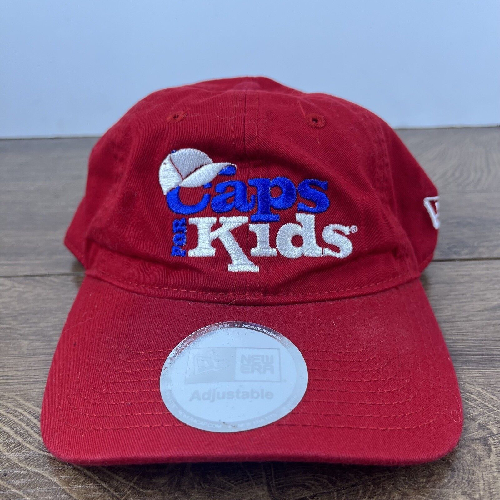 New Era Caps for Kids Hat New Era Adjustable Hat Red Hat Adjustable Size ONE SIZE - 2 Thumbnail