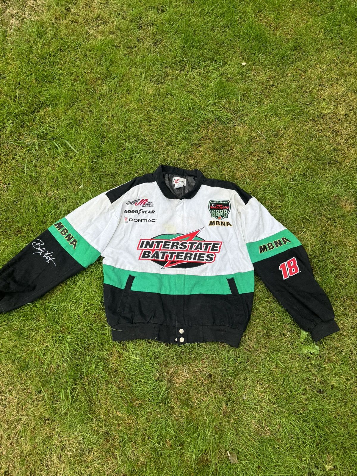 NASCAR × Vintage Vintage Interstate Batteries Nascar Jacket Size US L / EU 52-54 / 3 - 1 Thumbnail
