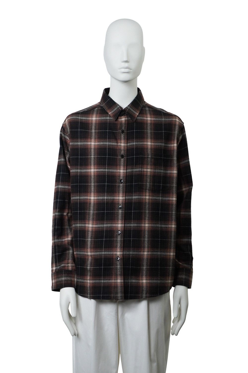 Celine CELINE By HEDI SLIMANE Oversized Plaid Shirt 39 Size US S / EU 44-46 / 1 - 2 Thumbnail