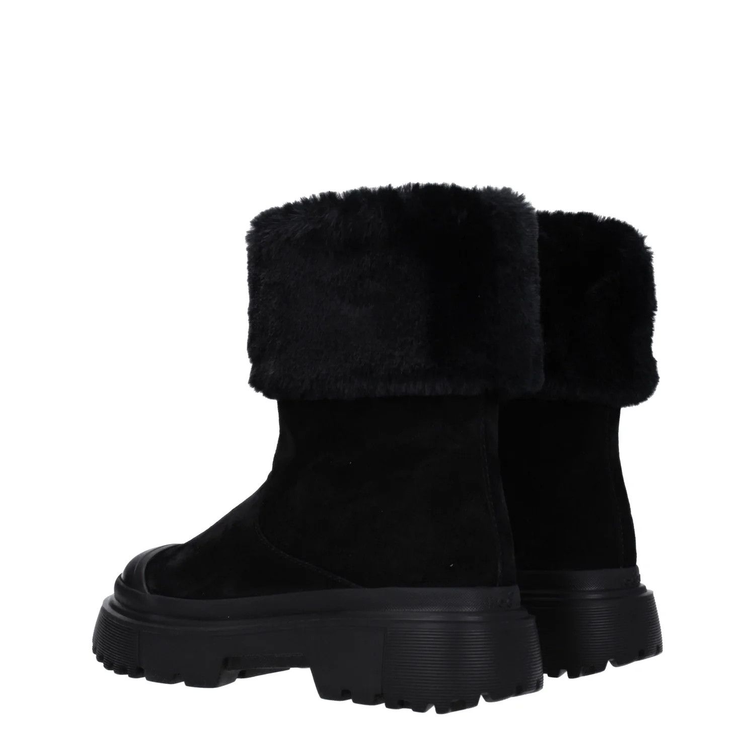 Hogan ob1o1e1124 Suede Ankle Boots in Black Size US 10 / IT 40 - 4 Thumbnail