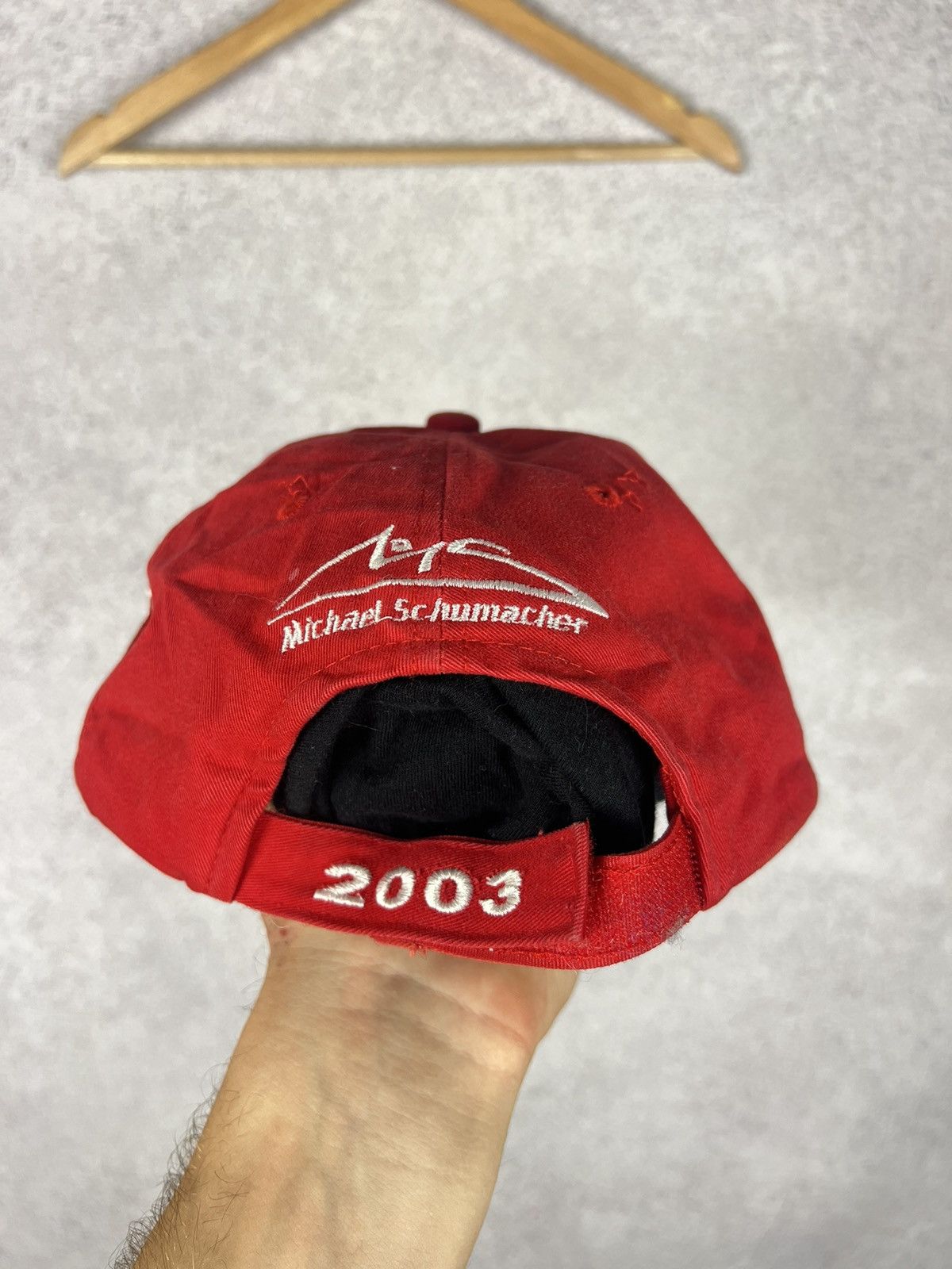 Formula 1 Vintage Michael Schumacher Ferrari F1 Cap Hat Size ONE SIZE - 5 Thumbnail