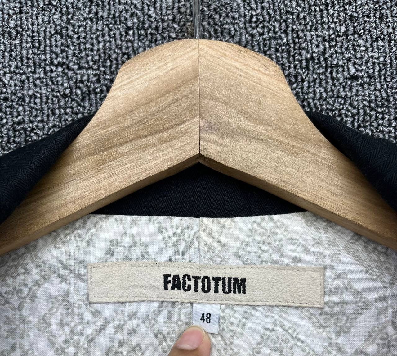 FACTOTUM Vintage Factotum Black Long Jacket Size M / US 6-8 / IT 42-44 - 9 Thumbnail
