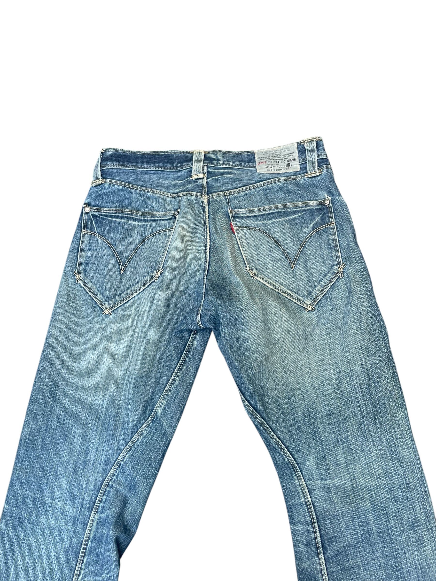 Levi's Vintage Levis Engineered Distresed Denim Size US 33 - 6 Thumbnail