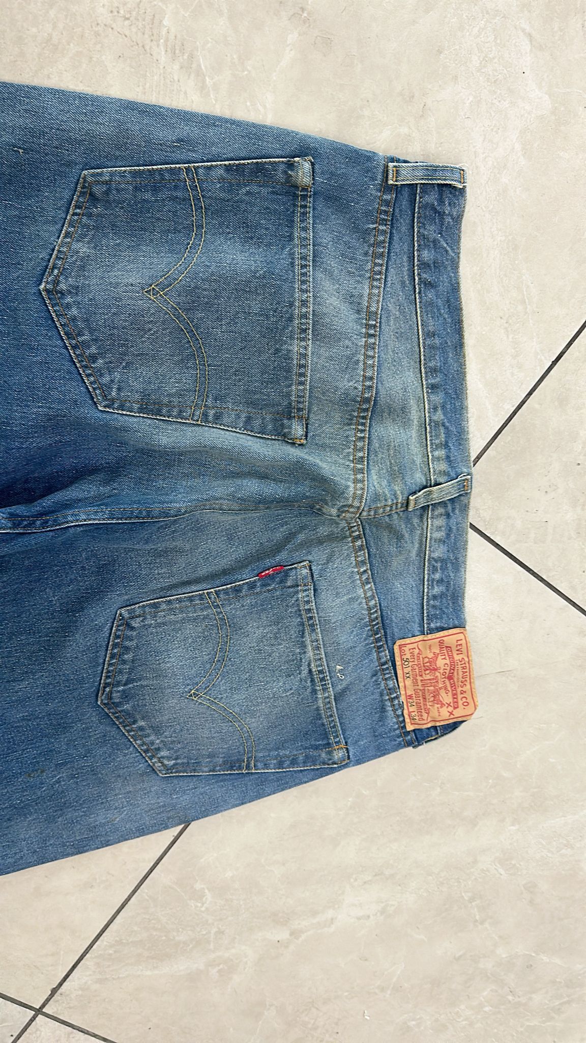 Levi's Vintage Clothing LVC Levi's Vintage Clothing 1955 501XX BigE Selvedge Jeans Size US 34 / EU 50 - 7 Thumbnail