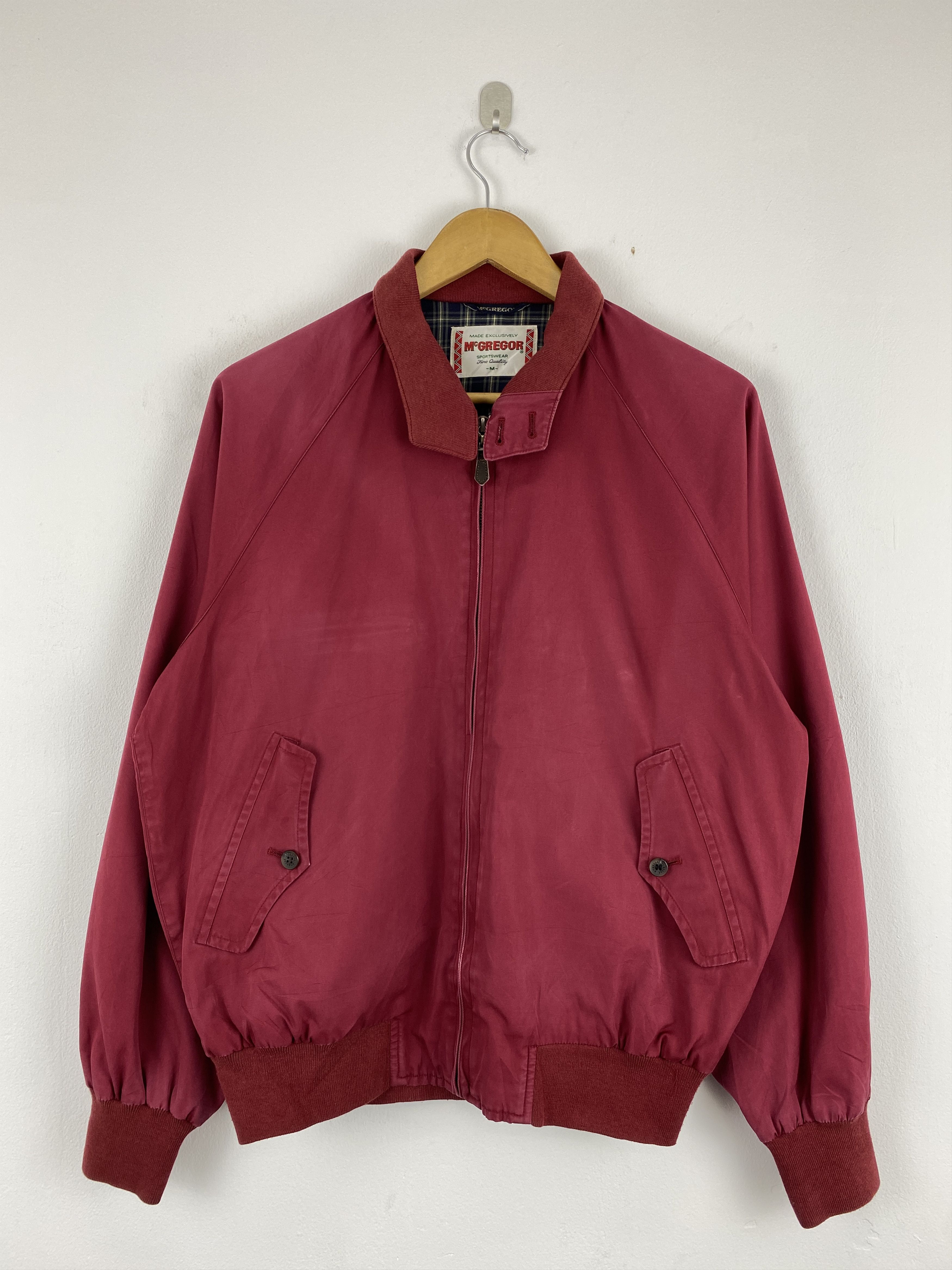 McGregor Vintage Mcgregor Sportwear Zipper Up Bomber Jacket JA0086 Size US M / EU 48-50 / 2 - 1 Thumbnail