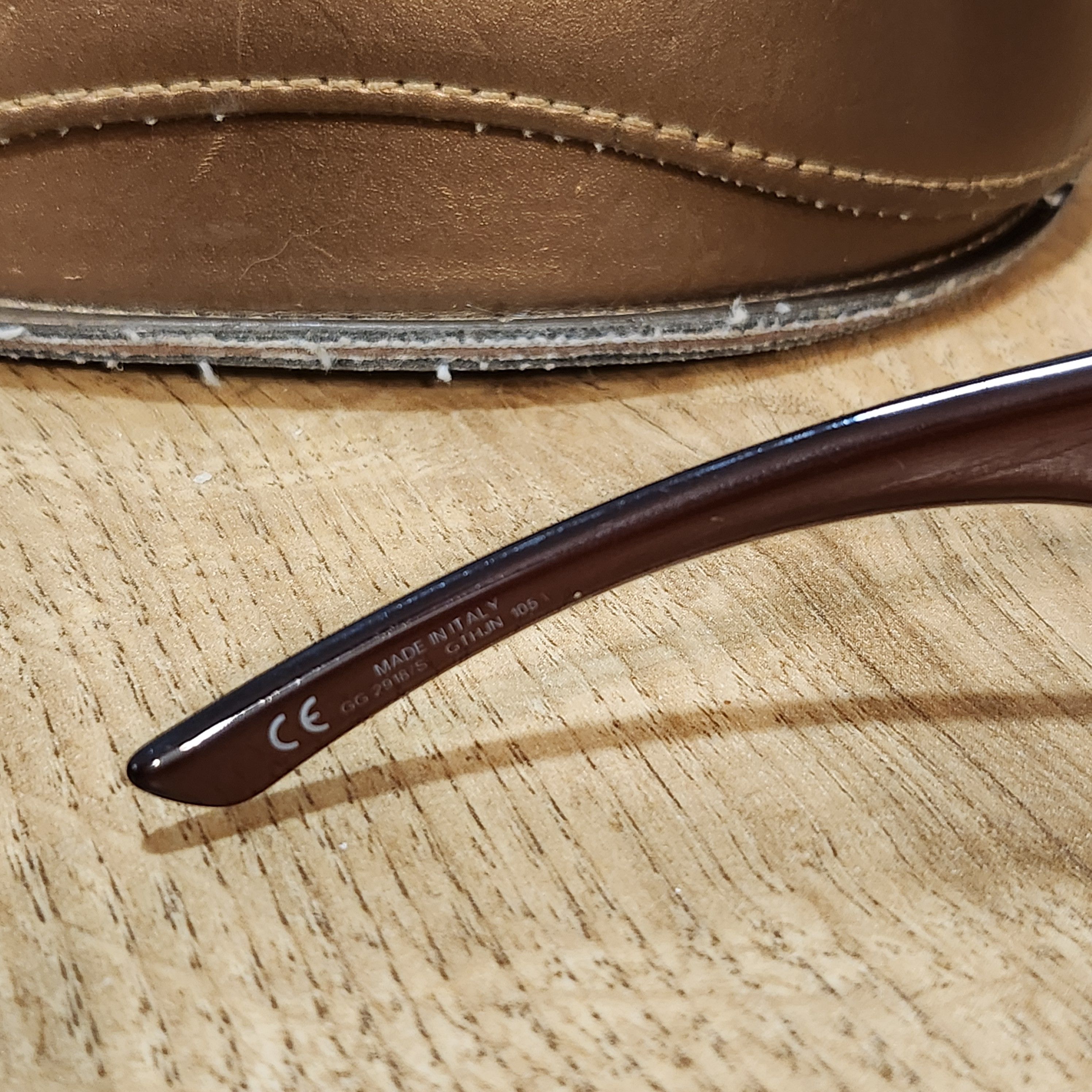Gucci × Vintage Gucci Vinatge Horsebit Sunglasses 2918/s Size ONE SIZE - 4 Thumbnail