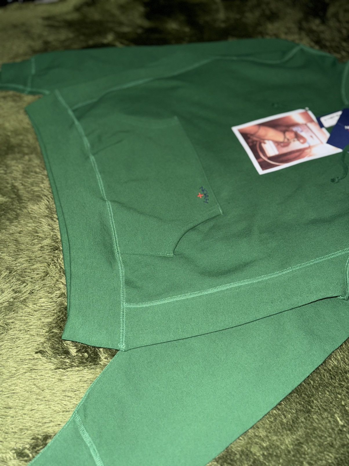 Noah [XL] NOAH x Antonio Lopez Collaboration Photo Hoodie Green Size US XL / EU 56 / 4 - 5 Thumbnail