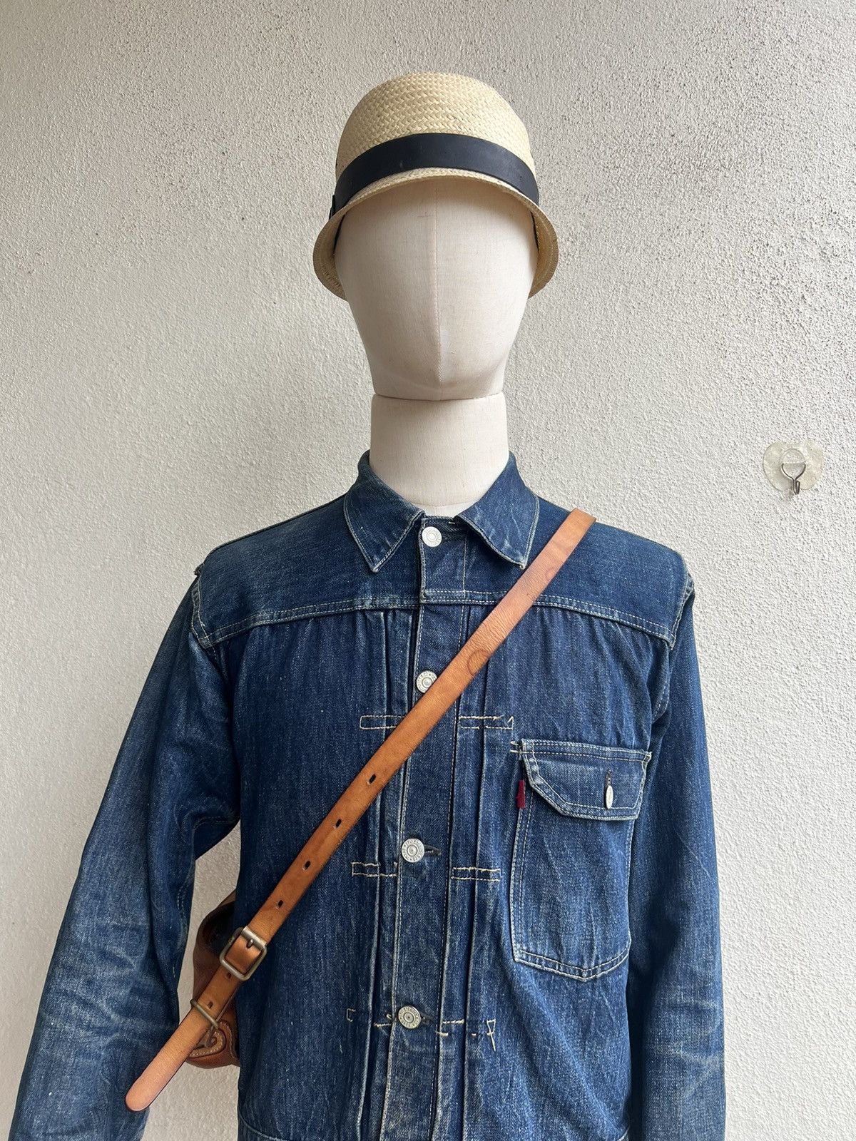 Leather Trashed Style Craft Japan Distress Muddy Patina Leather Bag Size ONE SIZE - 6 Thumbnail