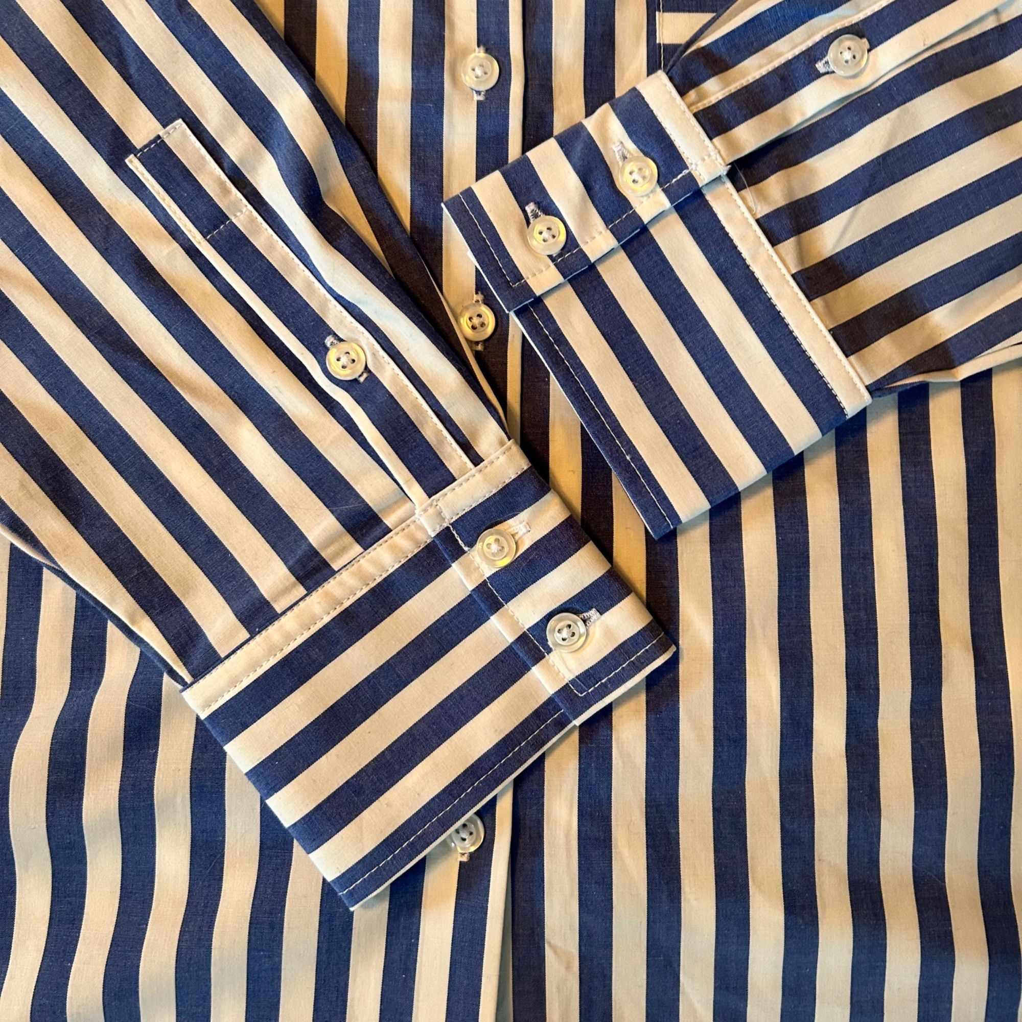Other Casa Cabana Bethany Stripe Beachy Classic Button Up Shirt XL Size XL / US 12-14 / IT 48-50 - 4 Thumbnail