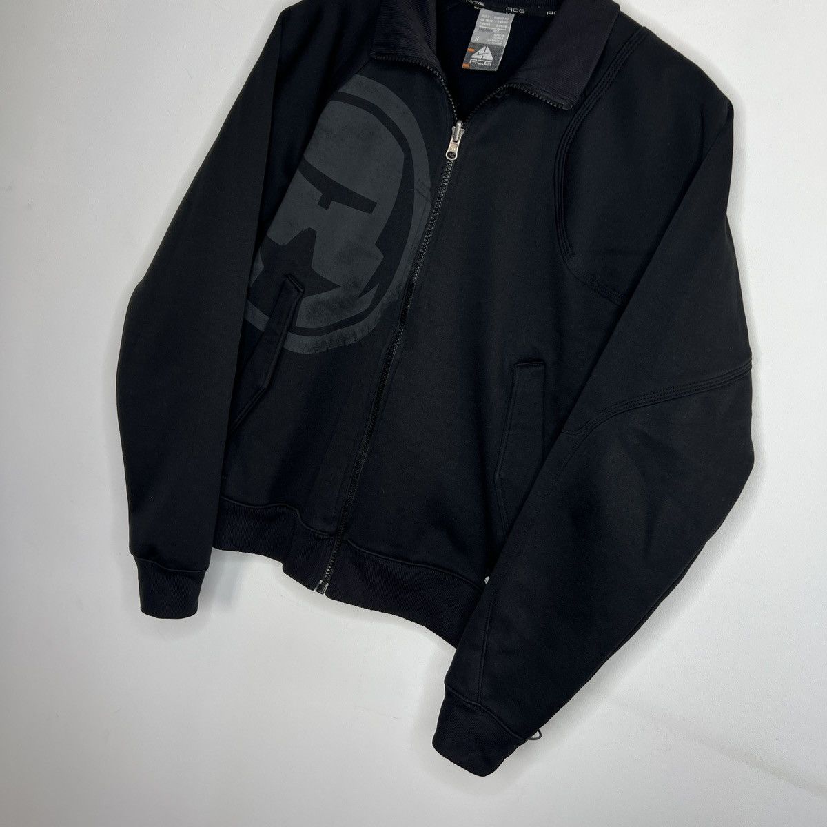Nike × Nike ACG Nike ACG rare bomber jacket Fleece Black Size US S / EU 44-46 / 1 - 2 Thumbnail