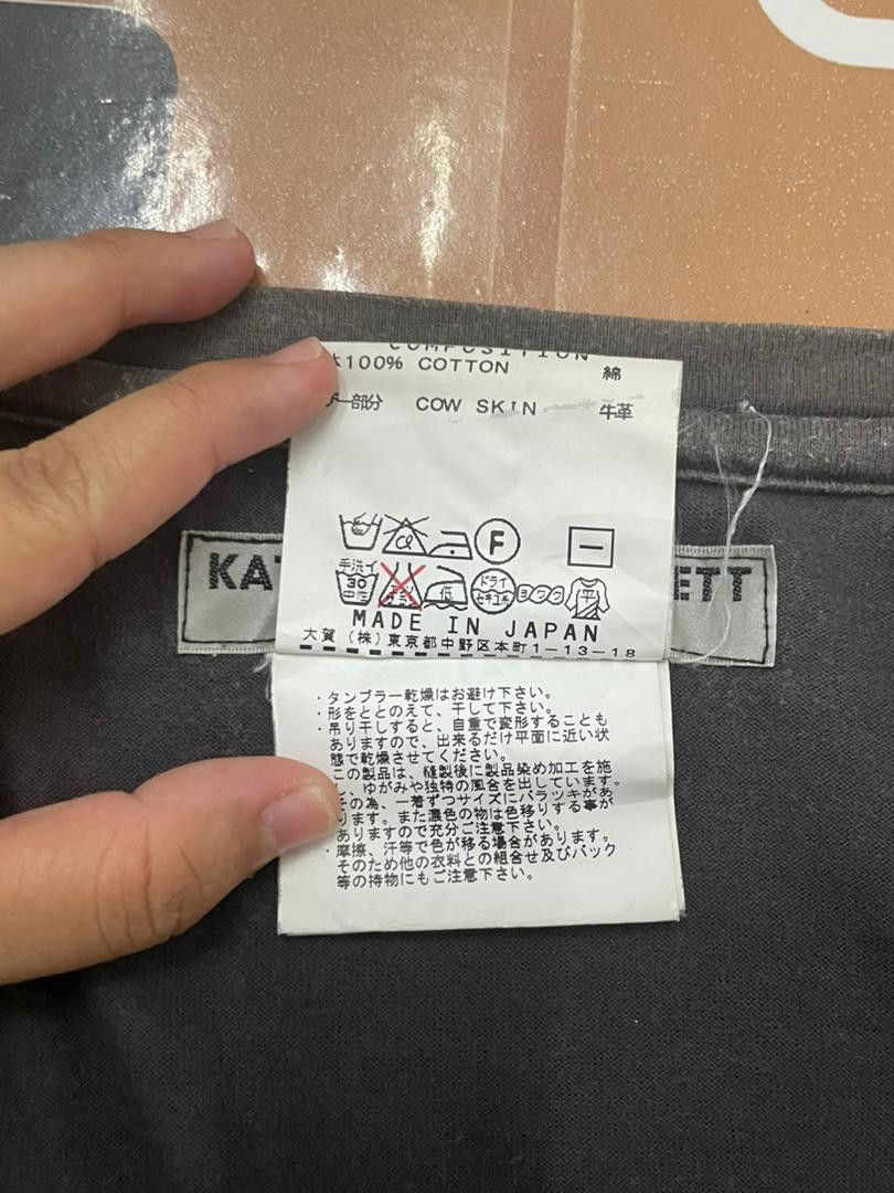 Katharine Hamnett London K3-04 KATHARINE HAMNETT LONDON TSHIRT Size US M / EU 48-50 / 2 - 13 Thumbnail