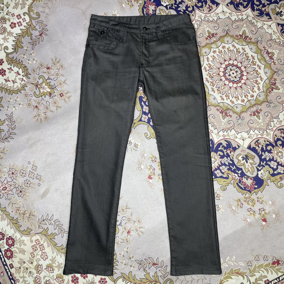 Katharine Hamnett London A20 Katharine Hamnett London Dark Brown Coated Jeans Size US 30 / EU 46 - 1 Thumbnail