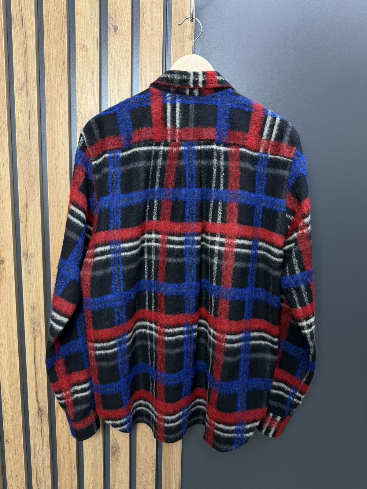 Golden Goose Golden Goose Deluxe Brand Plaid Wool Overshirt Jacket Size L Size US L / EU 52-54 / 3 - 11 Thumbnail