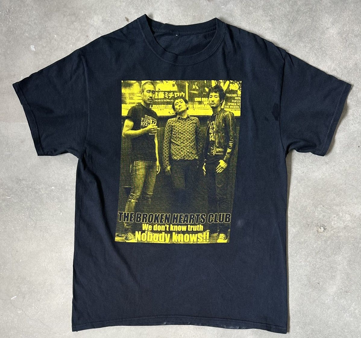 Japanese Brand VINTAGE PUNK BAND THE BROKEN HEART CLUB TEE Size US M / EU 48-50 / 2 - 1 Thumbnail
