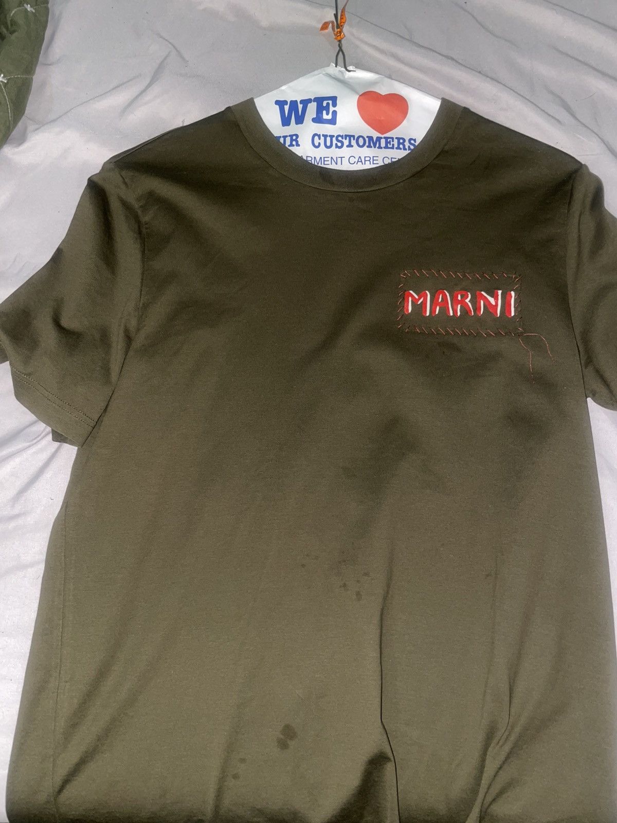 Marni Marni logo crewneck t shirt Size US M / EU 48-50 / 2 - 1 Thumbnail